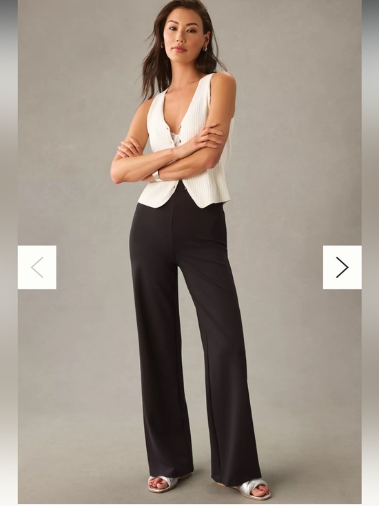 rag & bone Pants - Wide-Leg Black Palazzo Pants - small nwot Black